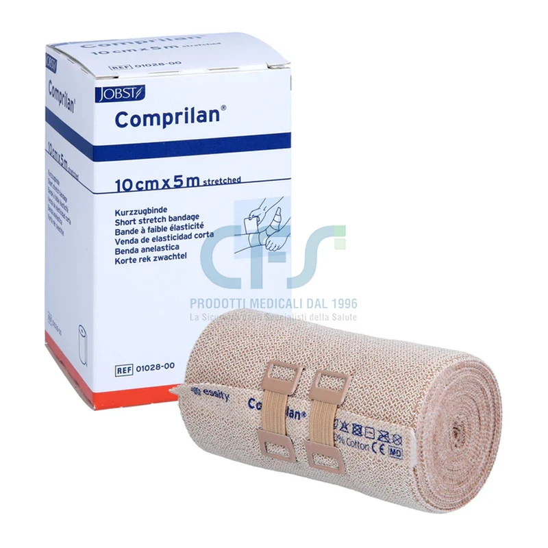 Bendaggio compressivo Comprilan cm 10 x 5 mt
