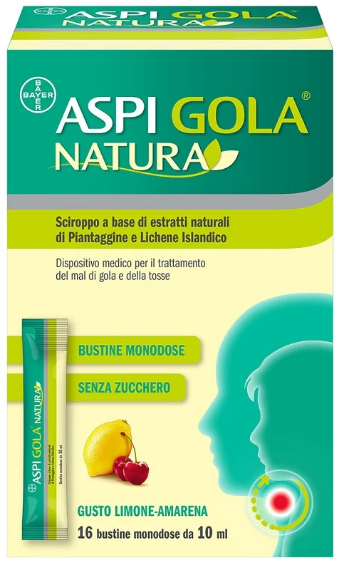 Aspi Gola Natura 16 Bustine Monod