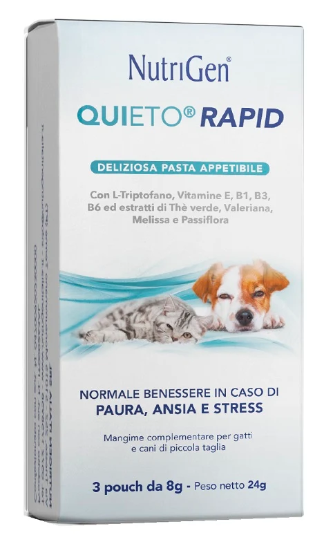 Quieto rapid 3 bustine 8 g nutrigen