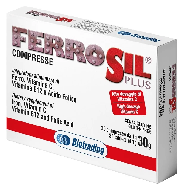 Ferrosil plus 30 compresse