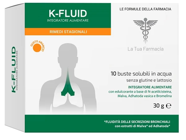K-fluid 10 buste mucolitiche