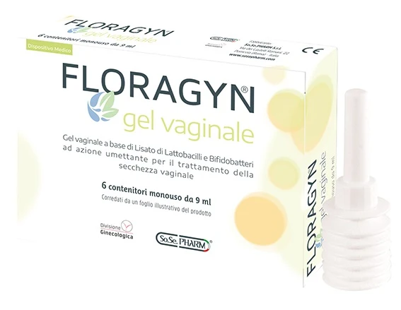 Floragyn Gel Vaginale 6 Tubetti x 9ml