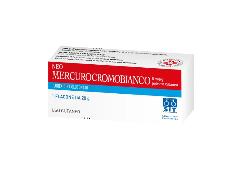 Neomercurocromo Bianco*Polv20G
