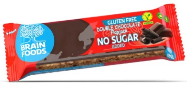 Brain foods barretta doppio cioccolato senza glutine 70 g