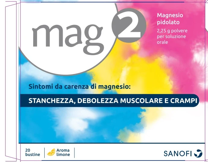 Mag 2 Soluzione orale 20 Bustine 2,25g