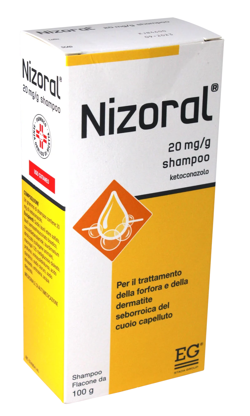 Nizoral Shampoo Flacone 100g 20Mg/g