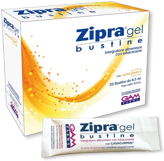 Zipra gel 20 bustine