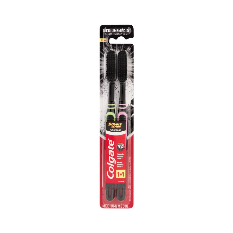 Colgate Spazzolino Double Action Carbon Eur – Cartone 12 pz