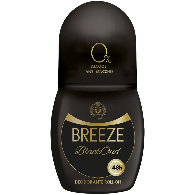 Breeze Deodorante Roll-on 50 ml — Protezione Quotidiana · Cartone da 6 confezioni