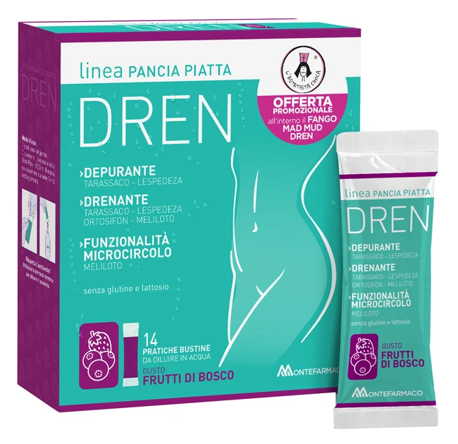 Pancia Piatta Dren Frut+Fango