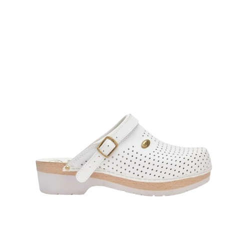 Calzatura clog supercomfort b/s bycast u white 42