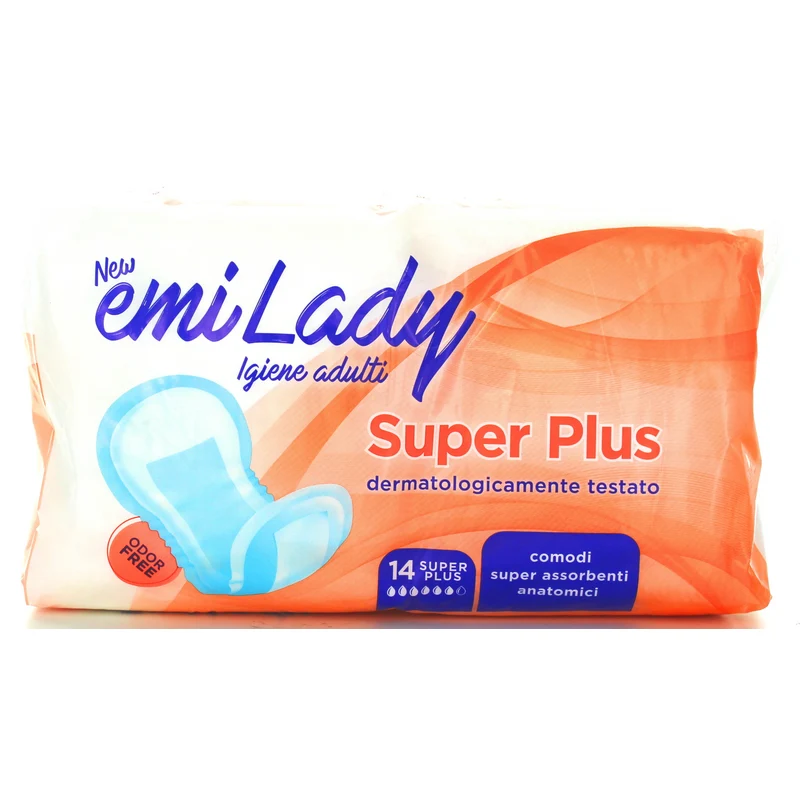 Emi Lady Assorb Adulti pz 14 Super Plus – Cartone 12 pz