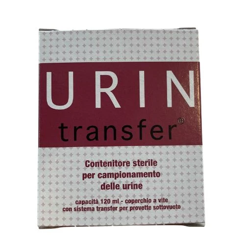 Contenitore per urina con sistema di aspirazione per provette sottovuoto (120ml) - conf. singola