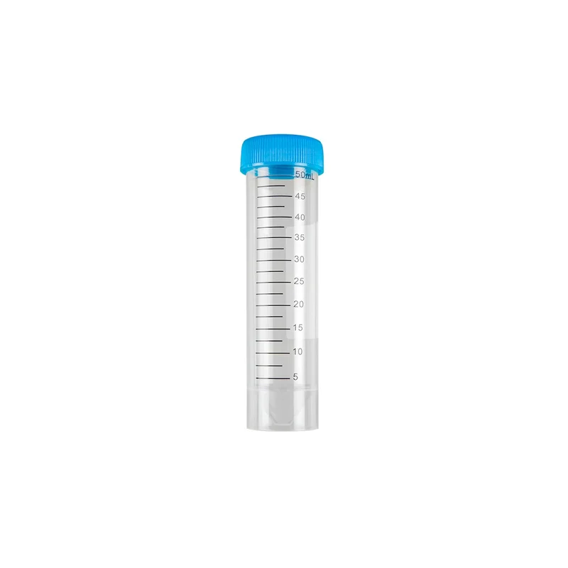 Provetta 50ml conica pp tappo a vite con base d'appoggio - Conf.500 pz.