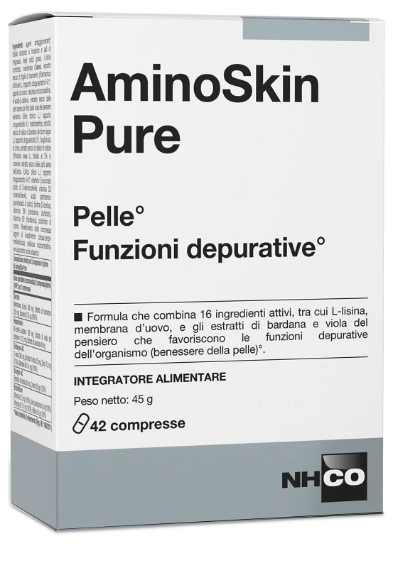Nhco aminoskin pure 42 compresse