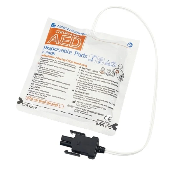 Piastre per defibrillazione NIHON KOHDEN AED 2100/AED 3100 (coppia) - Originali