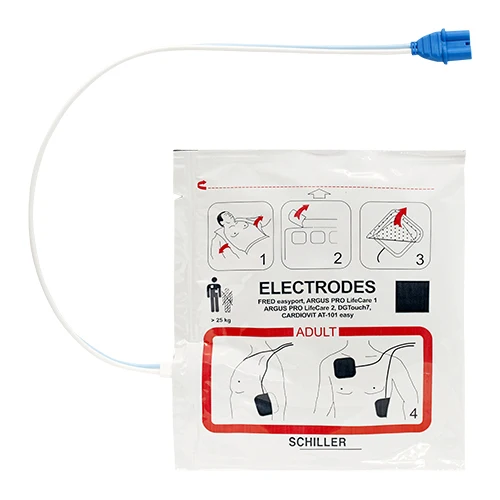 Piastre per defibrillazione SCHILLER Fred Easyport - Adulto (coppia) - Originali