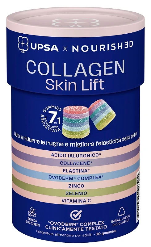 Upsa x nourished collagen skin lift 30 gummies