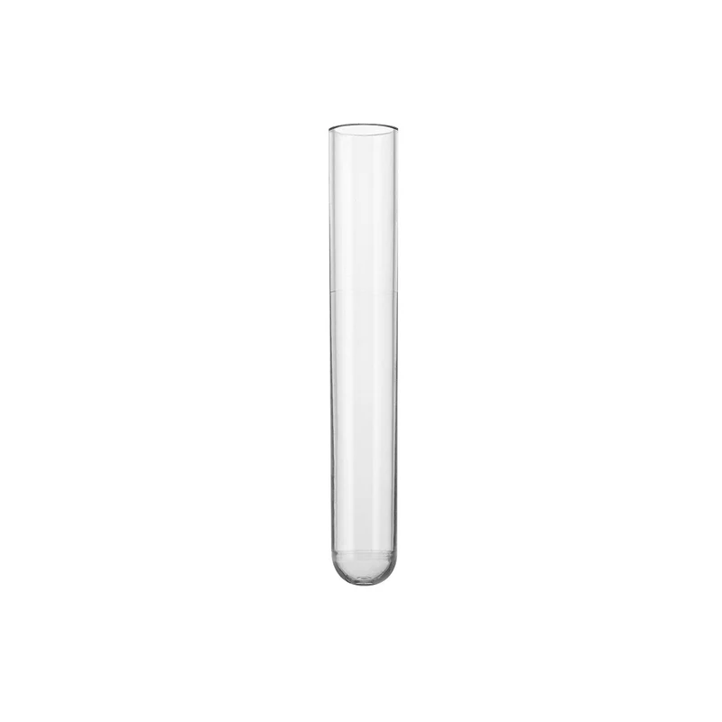 Provette 11×70 mm 3 ml cilindrica, senza bordo, in polistirolo per R.I.A. in sacchetto da 250 pz