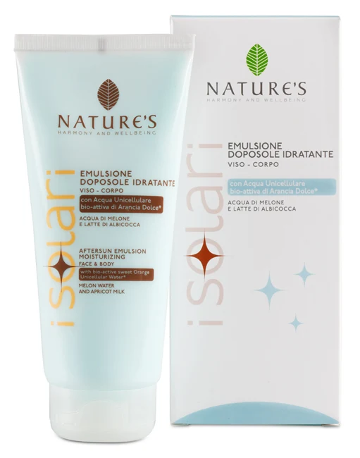 Nature's i solari emulsione doposole viso corpo 400ml edizione limitata 400 ml