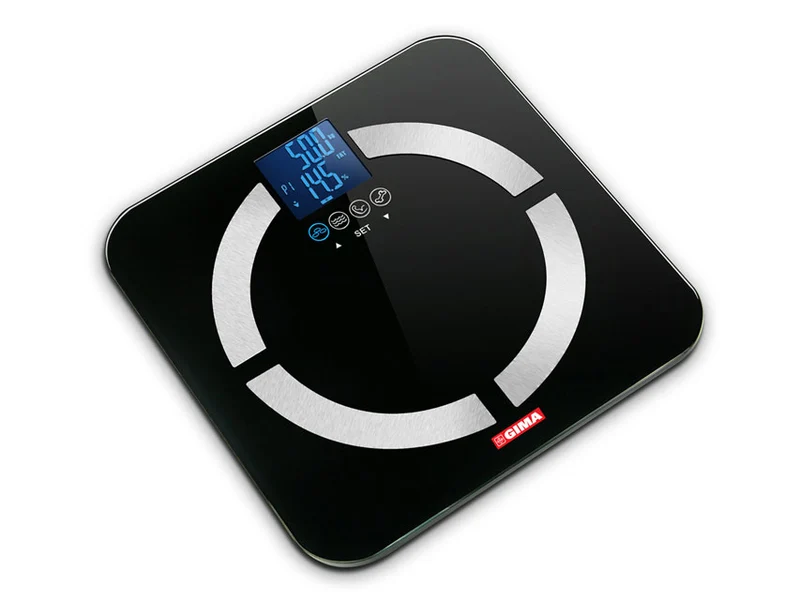 Bilancia body fat libra - nera - 1 pz.