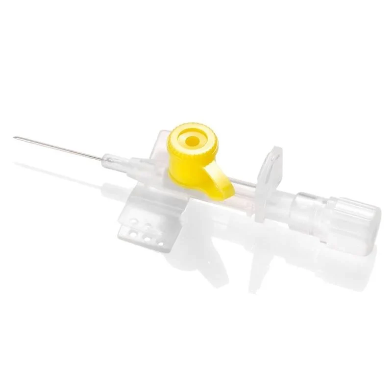 HEMOFLON Aghi cannula a 2 vie 24Gx19 mm con alette sterili - Conf.50 pz.