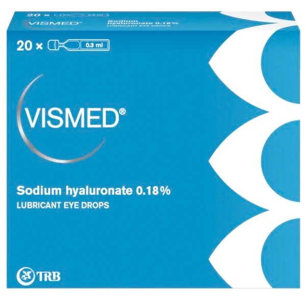 Collirio lubrificante vismed con acido ialuronico 0,18% 20 fialette x 0,3 ml