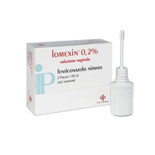 Lomexin Soluzione Vaginale 5 Flaconi 150ml 0,2%