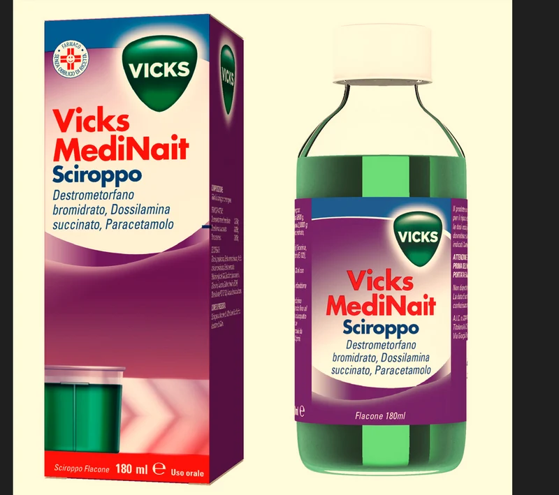 Vicks MediNait Sciroppo 180ml