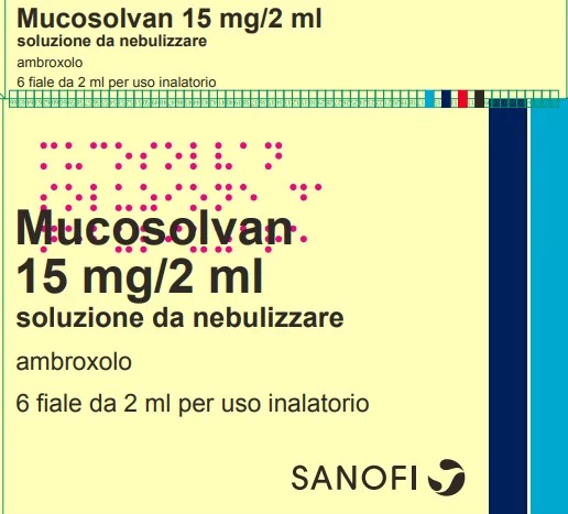 Mucosolvan Nebulizzatore 6 Fiale 15mg 2ml