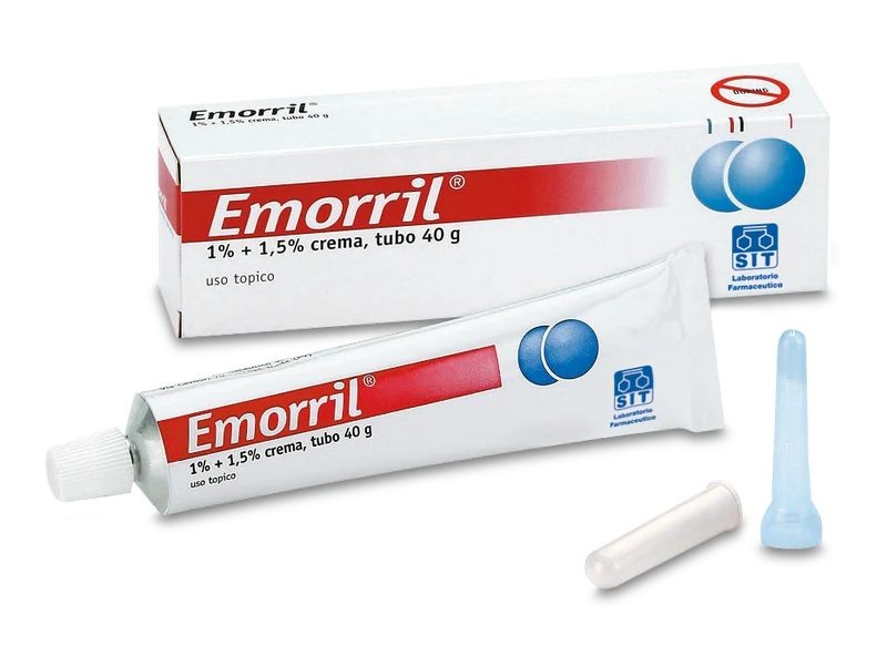 Emorril*Crema 40G 1%+1,5%