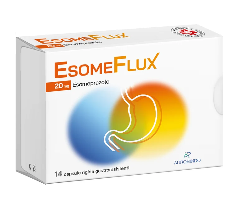 Esomeflux 20 mg capsule rigide gastroresistenti medicinale equivalente