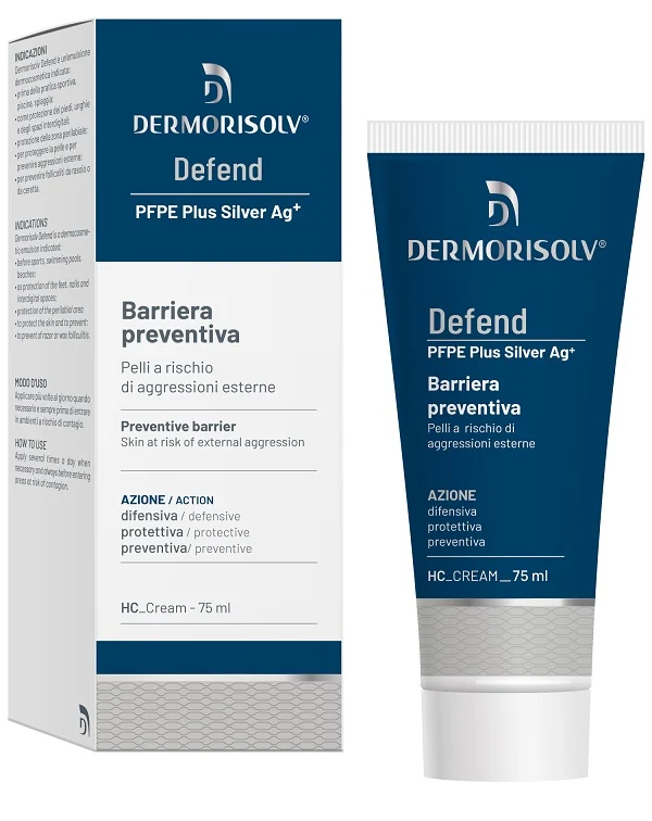 Kalis dermorisolv defend pfpe plus silver ag+ emulsione barriera preventiva 75 ml
