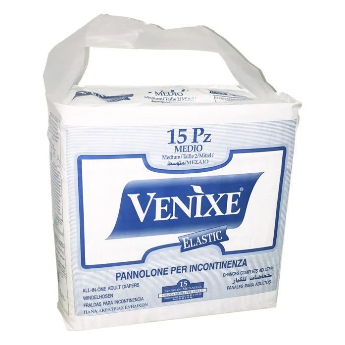 Pannolone Mutandina con elastici VENIXE ELASTIC - Media Adulti (15 pz)