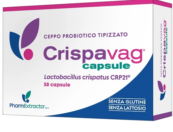 Crispavag 30 capsule senza glutine senza lattosio