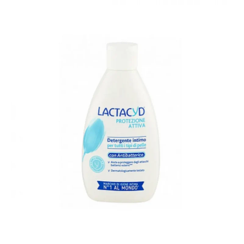 Lactacyd Detergente Intimo 200ml — Detergente Delicato per l'Igiene Intima · Cartone da 12 confezioni