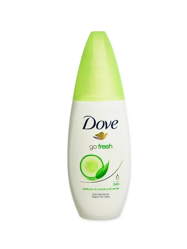 Dove Deodorante Spray 75ml — Deodorante Vapo per la Protezione Quotidiana · Cartone da 12 confezioni
