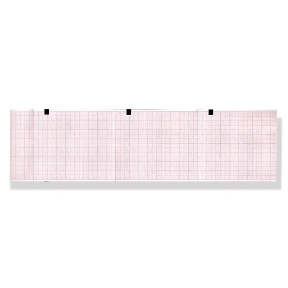 Carta termica per ECG HELLIGE/MARQUETTE - GE MAC 400/600 - Pacchetto (zFold) compatibile