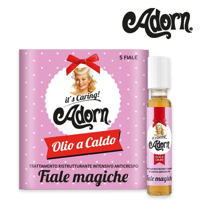 Adorn Vintage Olio a Caldo 20ml Fiala Ristrutturante – Cartone 6 pz