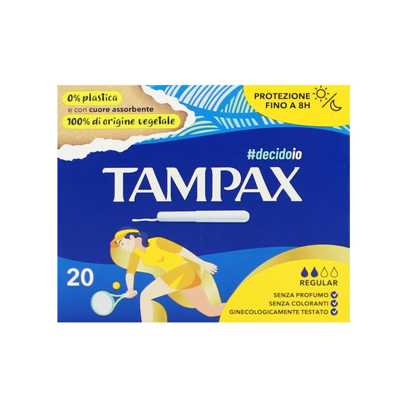 Tampax Regular pz 20 (it ) – Cartone 12 pz
