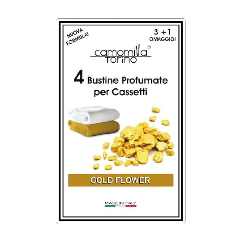 Camomilla Buste Profumato Armadi&cassetti Fiori D'oro – Cartone 36 pz