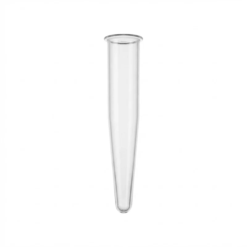 Provette 16×100 mm 10 ml conica, con bordo, graduata, in polistirolo - conf.2000 pz.