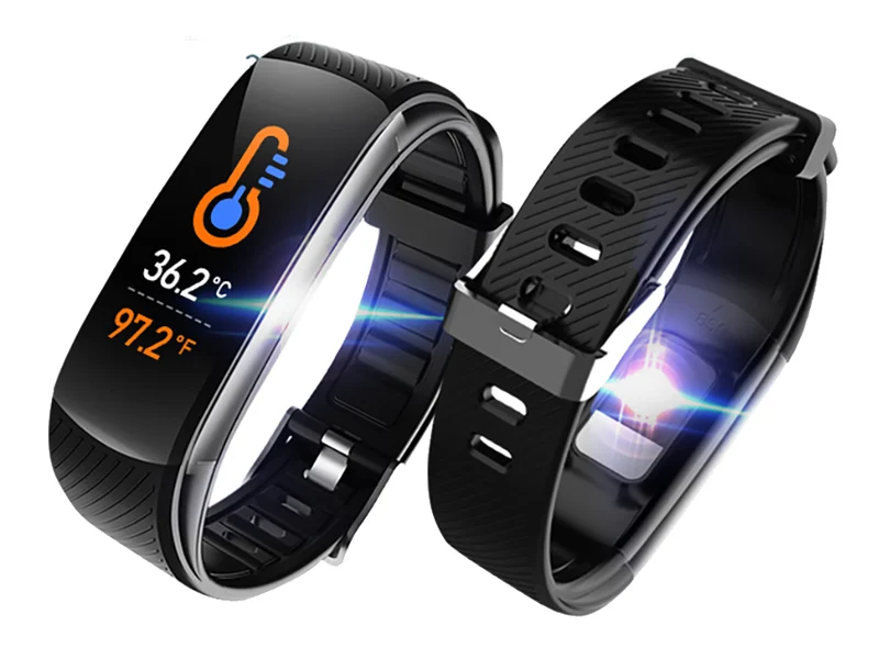 Activity Health Tracker Fitband Plus - nero