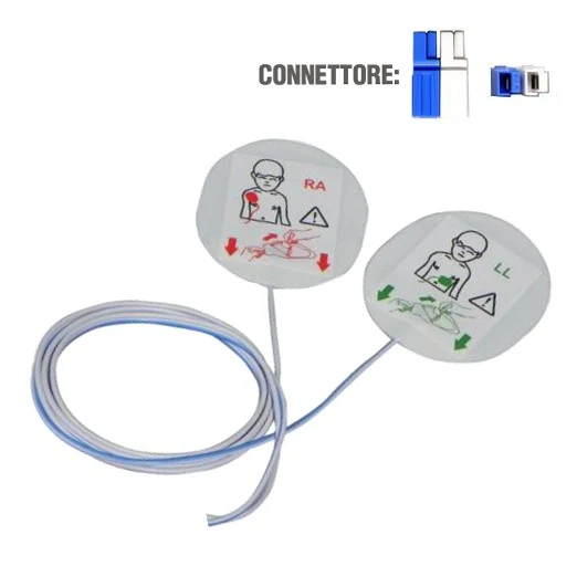 Elettrodi defibrillazione compatibili CU I-PAD NF 1200 - Pediatrici