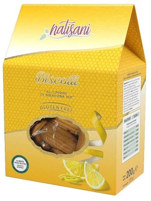 Biscotti al limone di siracusa igp 200 g