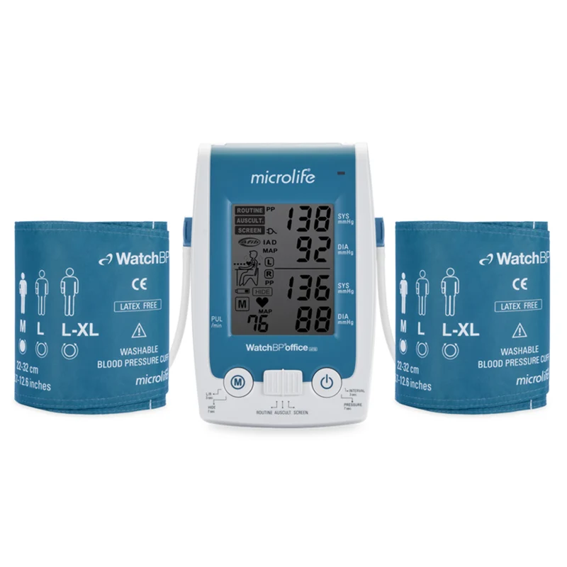 Misuratore di pressione da braccio professionale MICROLIFE WatchBP Office AFIB