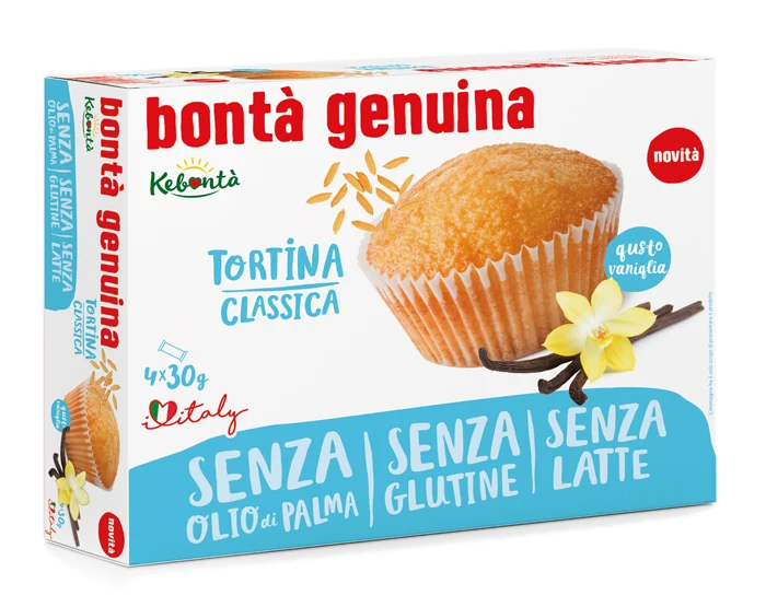 Kebonta' tortina classica vaniglia 120 g