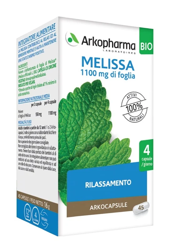 Arkocompresse Melissa 45Compresse Bio