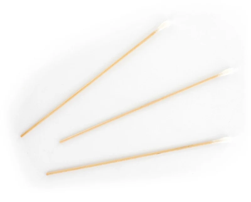 Tamponi di cotone in legno - Ø 0,5 cm × 15 cm - conf.1000 pz.