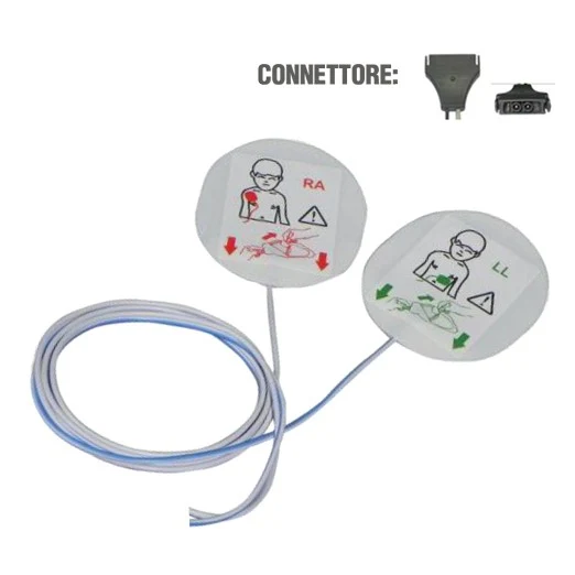 Elettrodi defibrillazione compatibili CORPULS - Ped.